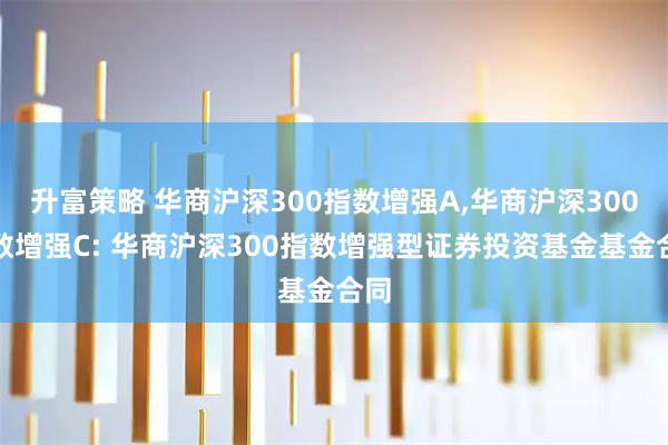 升富策略 华商沪深300指数增强A,华商沪深300指数增强C: 华商沪深300指数增强型证券投资基金基金合同